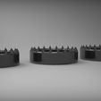 untitled.93.jpg Télécharger fichier STL Anneaux à coqs avec pointes • Objet imprimable en 3D, Designs-a-lot