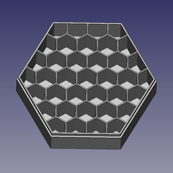 boite_batteries_nid_abeille.png STL-Datei AA-AAA honeycomb battery box kostenlos・3D-Druck-Vorlage zum herunterladen
