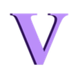 V.STL Letras del alfabeto
