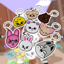 1708986647656.png Skzoo - 8 Keychains // Stray Kids