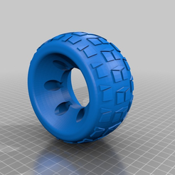 OpenRCleft_tire.png Free 3D file My first RC tire attempt・3D printable object to download