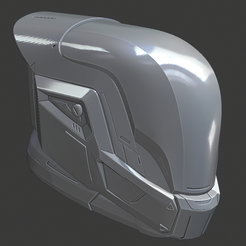6.png STL file Helm of inmost light Destiny mask・3D printing idea to download