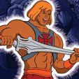 He-Man-5.jpg He-Man - Framed Lithograph