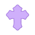 CruzGrande.stl Kreuz Pflanzgefäß - Organizer