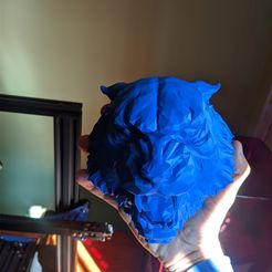 | in ~ STL file FACE TIGER LOW POLY・Model to download and 3D print