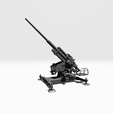 1.png Cañón antiaéreo 12,8cm FlaK 40 (en cruz) (Alemania, 2ª Guerra Mundial)