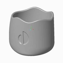 Img1.jpg Файл 3MF Ваза "Волна・Модель для печати в 3D скачать