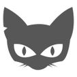 Cat1.jpg Halloween Black Cat Cookie / Fondant Cutter with Marker