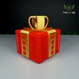 annoying_gift_box.jpg STL-Datei Die lästige Geschenkbox・3D-druckbare Vorlage zum herunterladen