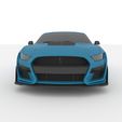 15.jpg Ford Mustang Shelby GT500 2020 3D Model for Print