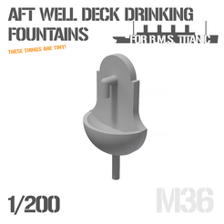 Waterfountainthumbnail.png Titanic Aft Well Deck Water Fountain 1/200
