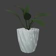 line-2-basic.png Abstract Planters Lines - 2 Flowerpot Pot