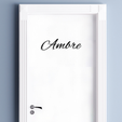 Ambre.png First name decoration : Ambre
