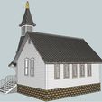 7b953762-ab02-4fd5-be21-d25c60ba455d.jpg HO Scale Adirondack Church