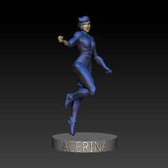 ACERINA-FRENTE.png OBJ file Acerina - Sergeant Steelheart・3D printing design to download, SerFer88