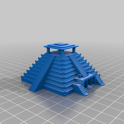 temple.png Free 3D file Aztec Temple・3D printable object to download