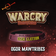 ogor-maw-tri-bes.png WARCRY Warband Nameplates Destruction OGOR MAW TRI BES