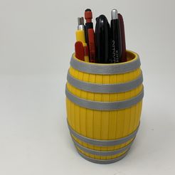 Barrel.JPG Download 3MF file Barrel • 3D print model, gzumwalt