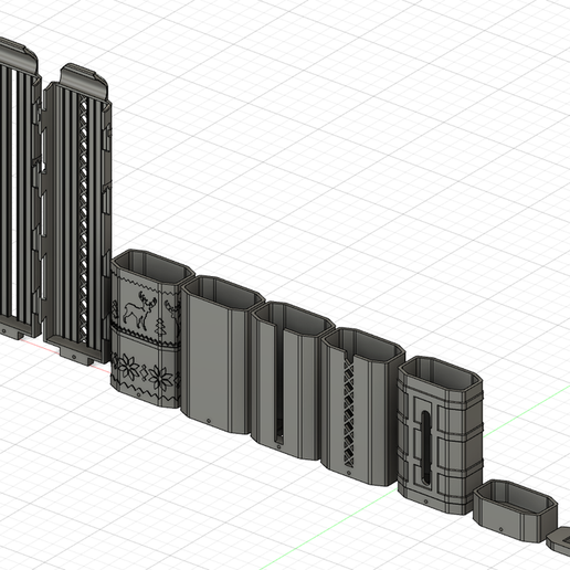 mags.png Adventurer Mags: Half Dart Mags By Vulkan for Nerf