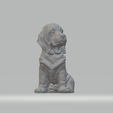 6.png Basset Hound Dog 3D print model