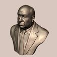 12.jpg Alfred Hitchcock bust sculpture 3D print model