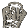 paw-patrol-logo-3d.png Paw Patrol Character Badges Bundle 2D Wall Decoration