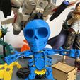 Dancing skeleton