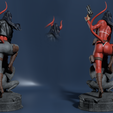 Render4.png Hellgirl Model1 3D Print