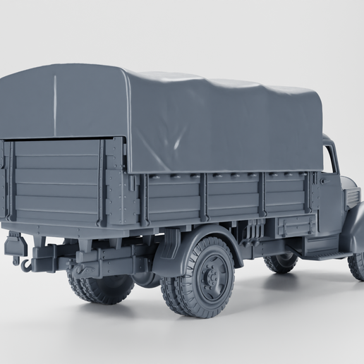 3D file Medium truck Praga RND (Czech, WW2) 🚚 ・3D printer model to ...