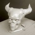 2.jpg Free STL file Hell Skull・3D printing template to download