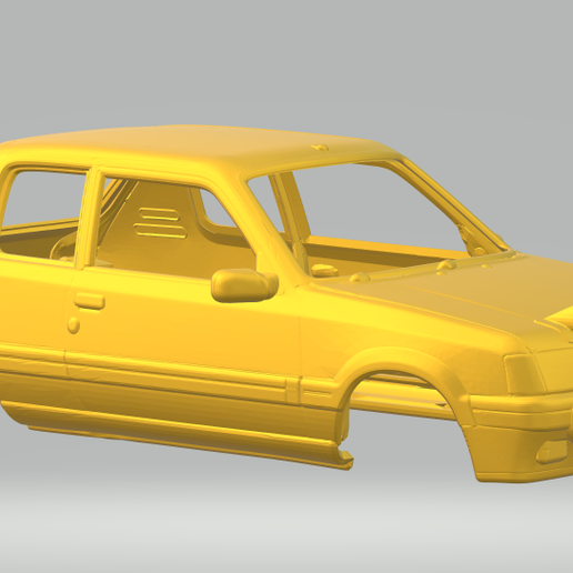 peugeot 205 rally - Premium 3D Model | STLFinder
