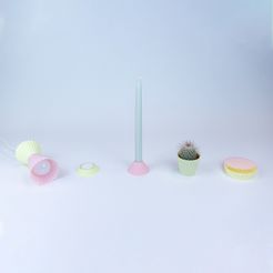01_CUPCAKE_GLOBAL.jpg Бесплатный STL файл CUPCAKE OBJECT SERIES・3D-печатный объект для загрузки