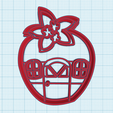 fresita3.png Datei STL strawberry shortcake cookie cutters・Design für 3D-Drucker zum herunterladen