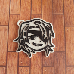 ed1c8863-897b-4233-9a4b-c91bb5167ae3.png 3D file Uzui Tengen Cute Keychain・3D print object to download