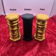 Explenation.jpg 3x Unique Labyrinth Puzzle Gift Boxes Cylinder Challenge Three Designs
