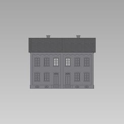 Bergarbeiterhaus_9.3.jpg Free 3D file Miners's house - Bergarbeiterhaus・3D printer design to download