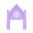 P90_ParedPuerta_P90.stl Normandy Cathedral for wargame.