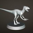 Raptor.jpg Raptor DINOSAUR FOR 3D PRINTING
