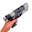 Militech-M-10AF-Lexington-prop-replica-Cyberpunk-20776.jpg Cyberpunk 2077 Militech M-10AF Pistol Prop Cosplay Gun