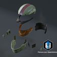 Mark-4-Helmet-Exploded.jpg Halo Mark 4 Spartan Helmet - 3D Print Files