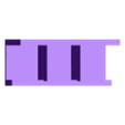 model.stl Multi-Slot Card Holder — 3-Section Display