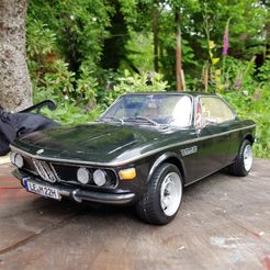 10oc22.jpg 3D-Datei BMW 3.0csl E9 für Fahrgestelle mit 260mm und 257mm Radstand・Design für 3D-Drucker zum herunterladen