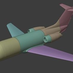 Fichier STL gratuit Set de jouets pour avion de ligne inspiré de l'Airbus  A318 ✈️・Design à télécharger et à imprimer en 3D・Cults