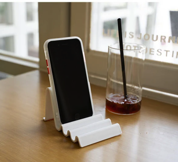 Download Stl File Wave Phone Holder • 3d Printable Design • Cults