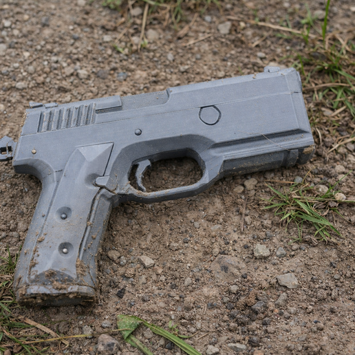 Unity gun from Cyberpunk 2077