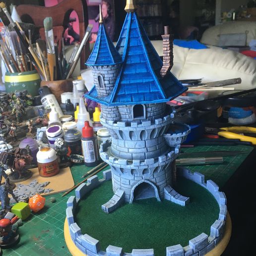 FATES END - DICE TOWER - FREE WIZARD TOWER!