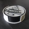 IMG_5154.jpg Datei STL 6 Coaster Christmas・Design für 3D-Drucker zum herunterladen