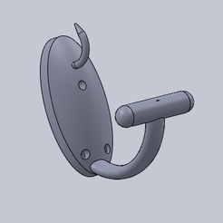 Captura.PNG Free STL file coat rack-keychain・Design to download and 3D print
