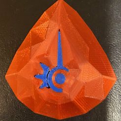 Red-Mage2.jpg Pin de pierre du métier de mage rouge FFXIV