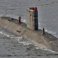 IMG_6413.jpg Trafalgar Class Nuclear Submarine Scale Model 1:350